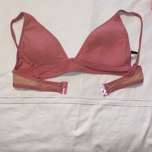 J. Crew Plunge V Neck Bikini Top